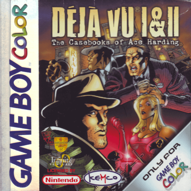 Deja Vu I and II screenshot 1 for GameBoy Color